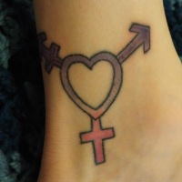 Kabs's transgender tattoo